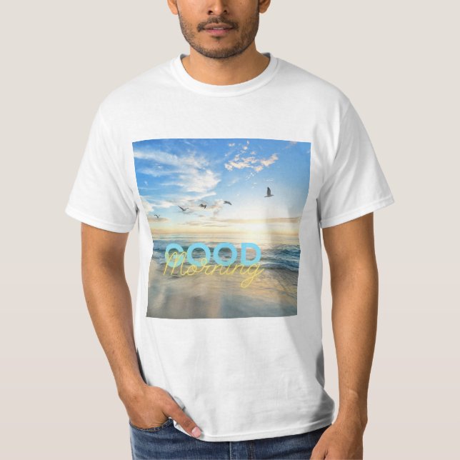 Camiseta Bom dia Céu Azul (Frente)