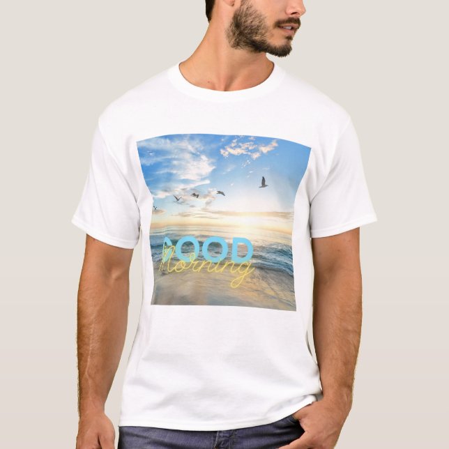 Camiseta Bom dia Céu Azul (Frente)