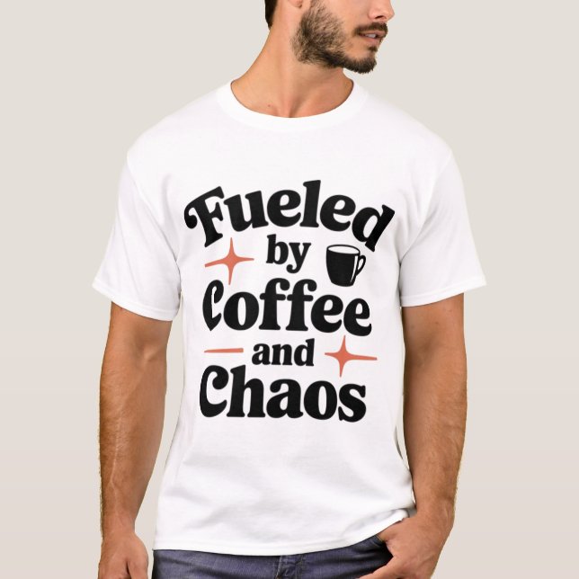 Camiseta Bom dia com café (Frente)