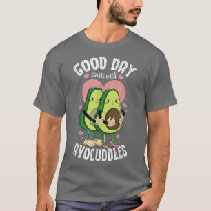 Camiseta Bom Dia Começa Com A Fruta Avocado Vega