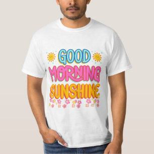 Camiseta bom dia de sol blusa