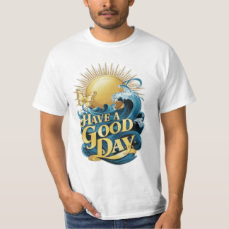 Camiseta Bom dia, design