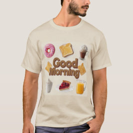 Camiseta Bom Dia do Café da Manhã