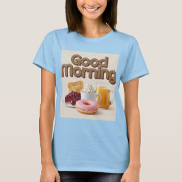 Camiseta Bom Dia do Café da Manhã