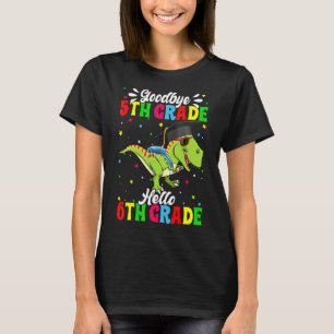 Camiseta Bom Dia do Último Dia da Escola Adeus 5º Ano Alô