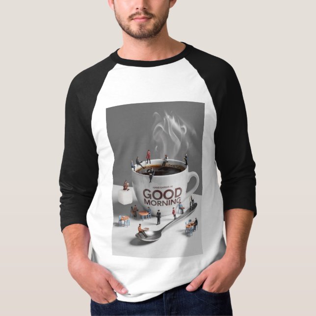 Camiseta Bom Dia, Mundo! (Frente)