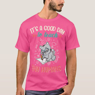 Camiseta Bom Dia Para Ensinar Pequeno Professor De Ciência