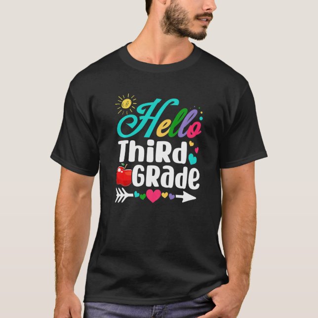 Camiseta Bom Dia, Primeiro Dia do Estudante (Frente)