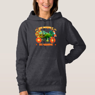 Camiseta Bom Dia Sol Chameleão Divertido