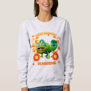 Camiseta Bom Dia Sol Chameleão Divertido