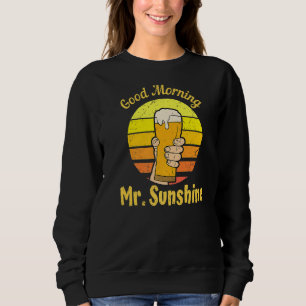 Camiseta Bom dia Sr. Sunshine Engraçado Artesanato Cerveja 