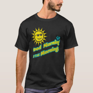 Camiseta Bom dia Sunshine 1970 Vintage Disco Retro