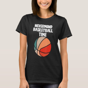 Camiseta Bom e velho tempo de basquete