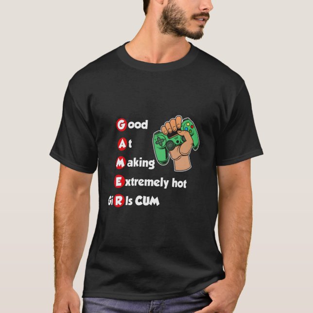 Camiseta Bom Em Fazer Meninas Extremamente Quentes C%M Engr (Frente)