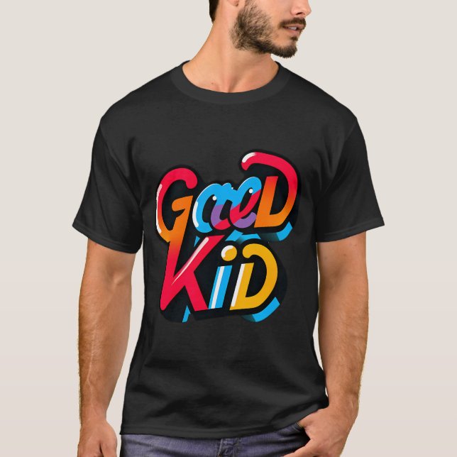 Camiseta bom garoto (Frente)