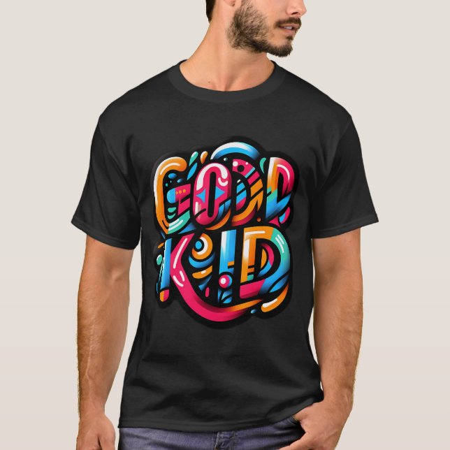 Camiseta bom garoto (Frente)