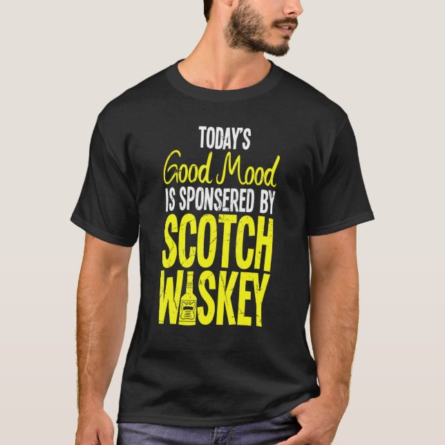 Camiseta Bom Humor Patrocinado Por Escoceses Cuiskey Makers (Frente)