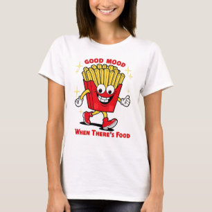 Camiseta Bom humor quando há Comida