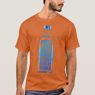 Camiseta Bom humor trazido a você por Vodka