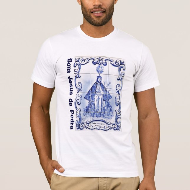 Camiseta Bom Jesus a Dinamarca Pedra (Frente)