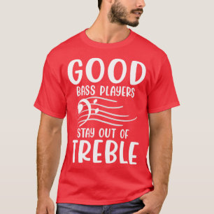 Camiseta Bom Jogador De Bass Fique Fora Do Tremendo Assassi