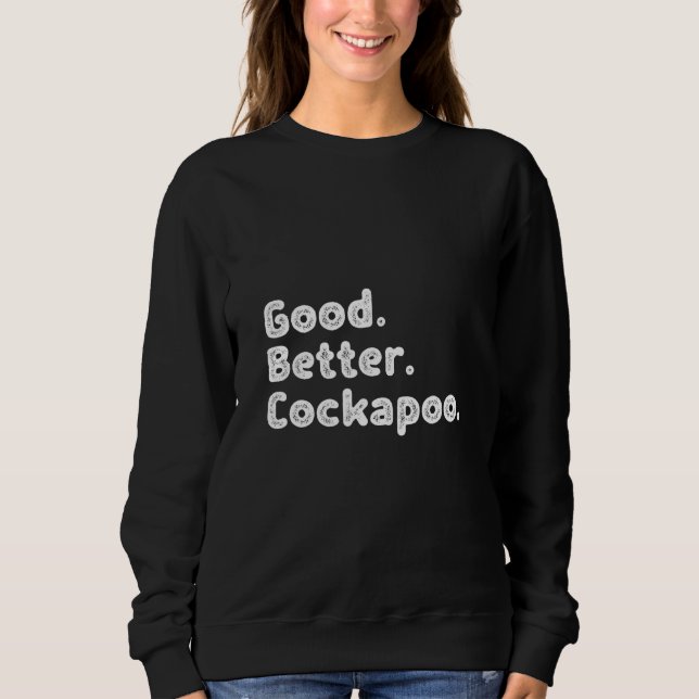 Camiseta Bom melhor Cockapoo (Frente)