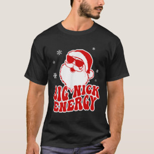 Camiseta Bom Natal Grande Nick Energy Papais noeis Adulto M