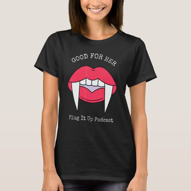 Camiseta Bom Para Ela Ligar O Pod Cast Lip (Frente)