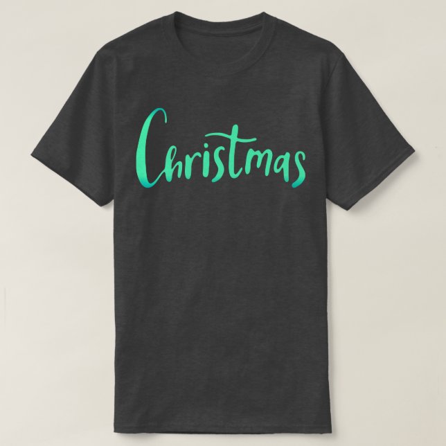 Camiseta Bom presente de Natal (Frente do Design)