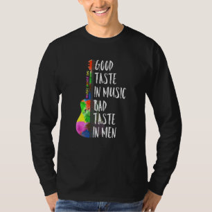 Camiseta Bom Sabor Na Música É Mau Gosto Em Homens Músicos