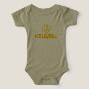Camiseta Bom Salve! Bebê de voleibol