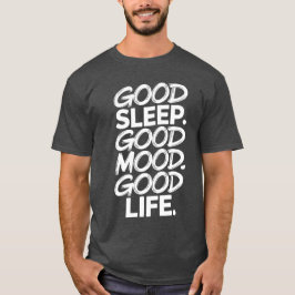 Camiseta Bom Sono Bom Humor Boa Vida Tee