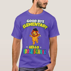 Camiseta Bom Tchau Alô Elementar Formatação do Ensino Médio