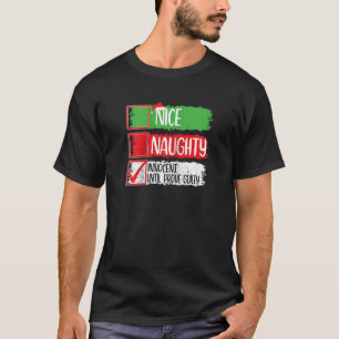 Camiseta Bom Travesso Inocente Até Prova em Contrário Natal