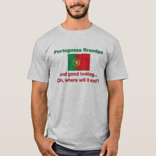 Camiseta Bom vovô do português de Lkg