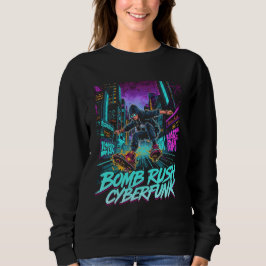 Camiseta Bomb Rush Cyberfunk – Neon Street Rebellion
