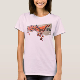 Camiseta Bomba asiática da parede