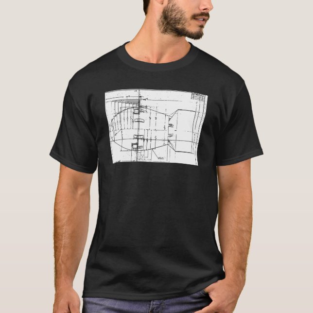 Camiseta Bomba atômica do Homem Gordo (Frente)