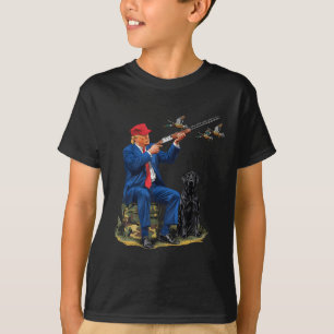 Camiseta Bomba Com Pato Cachorro Aves Aquáticas Caçando Cam