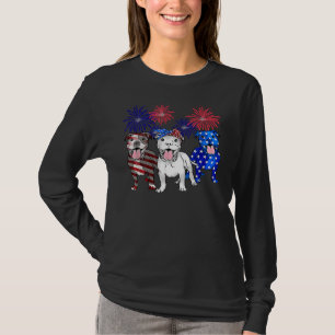 Camiseta Bomba De Cachorro Americano Pitbull 4º De Ju Ly