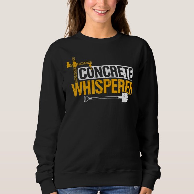 Camiseta Bomba de Desenhador de Concreto de Construção (Frente)