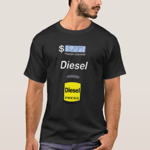 Camiseta Bomba de Gás Diesel Costume Halloween