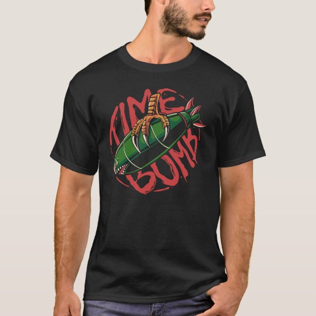 Camiseta Bomba de tempo (Frente)