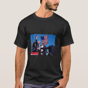 Camiseta Bomba De Triturador Disparada No Trump 2024 Sobrev