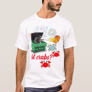 Camiseta Bomba em Baltimore tem caranguejo