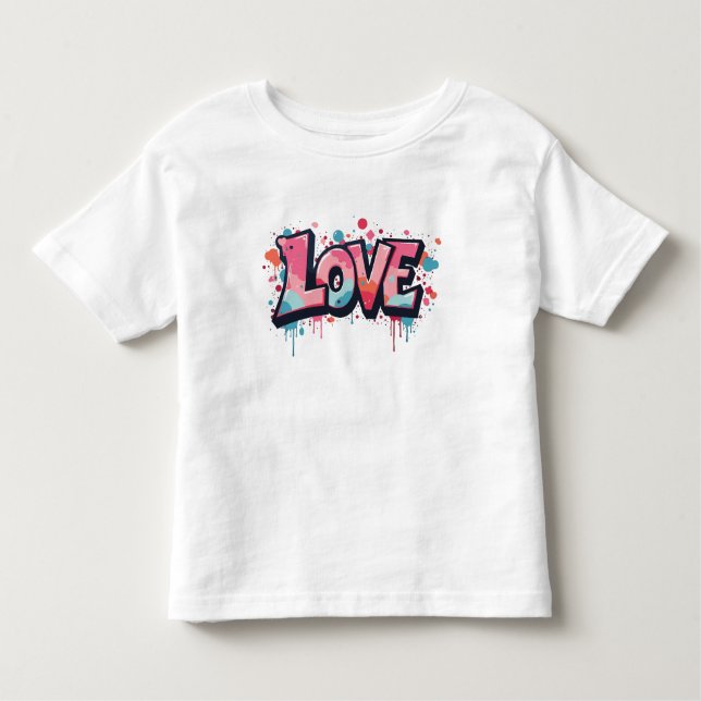 Camiseta Bomba grafite Pastel Love (Frente)