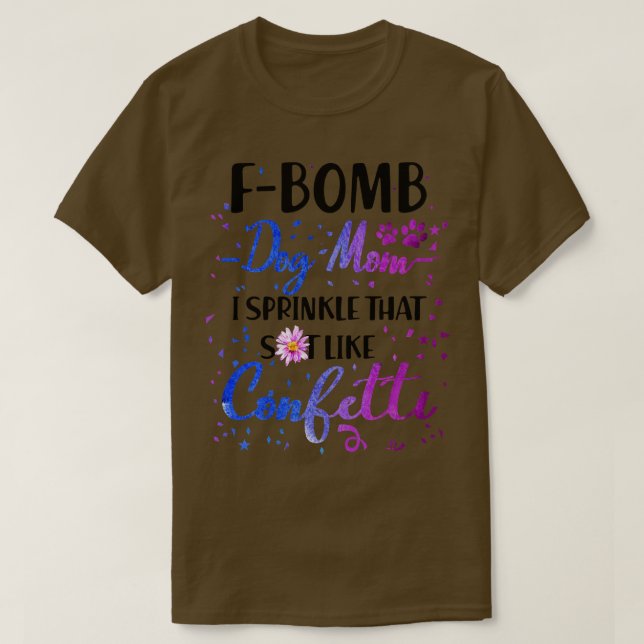 Camiseta Bomba I Sprinkle Que É Como Cofetti (Frente do Design)