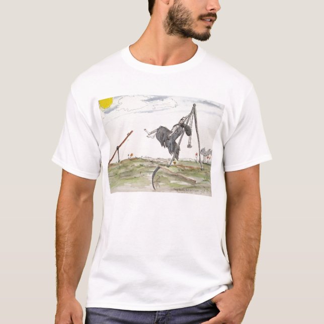 Camiseta Bomba mais duramente, você obterá lá (Frente)