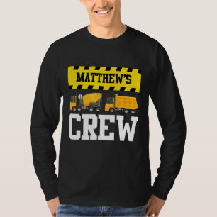 Camiseta Bomba Personalizada Da Tripulação De Construção De