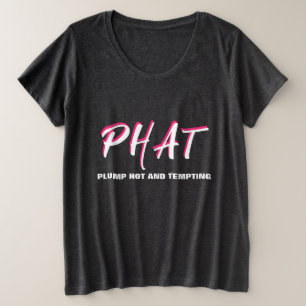 Camiseta Bomba PHAT quente e espessa